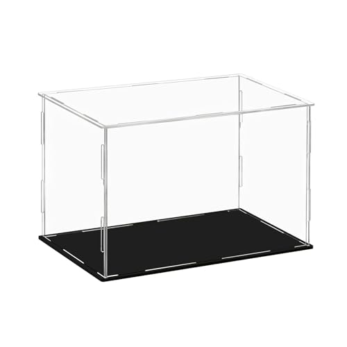 Vitrine aus Acryl mit Schwarzer Basis, Zusammenbauen Arbeitsplatte Klarer Acrylkasten Organizer Staubdichte Schutzschalter für Action-Figuren Spielzeug, Sammlerstücke,2mm, 45/50/55/60/65/70cm(70x50x50 Vitrine aus Acryl mit Schwarzer Basis, Zusammenbauen Arbeitsplatte Klarer Acrylkasten Organizer Staubdichte Schutzschalter für Action-Figuren Spielzeug, Sammlerstücke,2mm, 45/50/55/60/65/70cm(70x50x50 von JFUTD