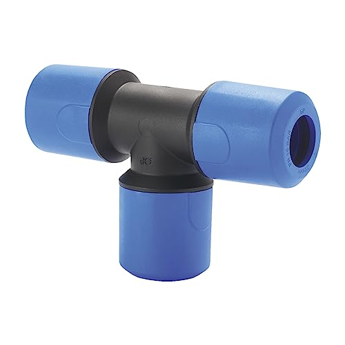 JG Speedfit ug202b Equal Tee 25 mm, blau von Speedfit