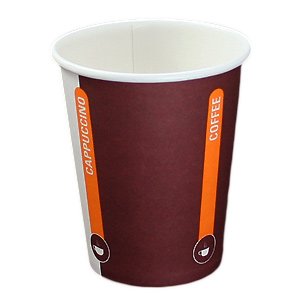 JG-Verpackungen 100 Hartpapierbecher, Kaffeebecher, Coffee to go Becher, 0,2l - 200ml von JG-Verpackungen