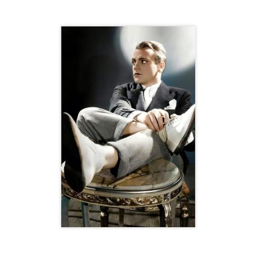 JGACBHE James Cagney Poster auf Leinwand, Schlafzimmer, Dekoration, Landschaft, Büro, Raumdekoration, Geschenk, 20 x 30 cm JGACBHE James Cagney Poster auf Leinwand, Schlafzimmer, Dekoration, Landschaft, Büro, Raumdekoration, Geschenk, 20 x 30 cm von JGACBHE