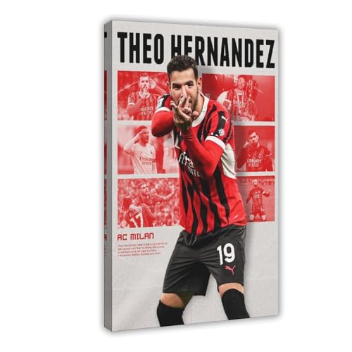 JGACBHE Theo Hernandez Leinwand-Poster, Wandkunst, Dekordruck, Bild Gemälde für Wohnzimmer, Schlafzimmer, Dekoration, 20 x 30 cm JGACBHE Theo Hernandez Leinwand-Poster, Wandkunst, Dekordruck, Bild Gemälde für Wohnzimmer, Schlafzimmer, Dekoration, 20 x 30 cm von JGACBHE