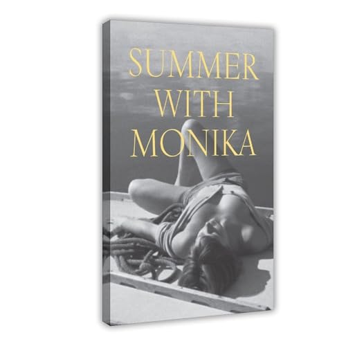 JGAIEWC Leinwandposter Sommer mit Monika, Schlafzimmer, Dekoration, Landschaft, Büro, Raumdekoration, Geschenk, 20 x 30 cm JGAIEWC Leinwandposter Sommer mit Monika, Schlafzimmer, Dekoration, Landschaft, Büro, Raumdekoration, Geschenk, 20 x 30 cm von JGAIEWC