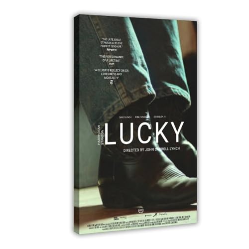 JGAIEWC Lucky Movie Poster Leinwand Poster Schlafzimmer Dekor Landschaft Büro Zimmer Dekor Geschenk 20 x 30 cm JGAIEWC Lucky Movie Poster Leinwand Poster Schlafzimmer Dekor Landschaft Büro Zimmer Dekor Geschenk 20 x 30 cm von JGAIEWC