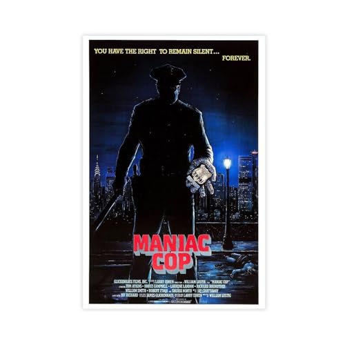 JGAIEWC Maniac Cop 1988 Leinwand-Poster, Schlafzimmerdekoration, Landschaft, Büro, Raumdekoration, Geschenk, 50 x 75 cm JGAIEWC Maniac Cop 1988 Leinwand-Poster, Schlafzimmerdekoration, Landschaft, Büro, Raumdekoration, Geschenk, 50 x 75 cm von JGAIEWC