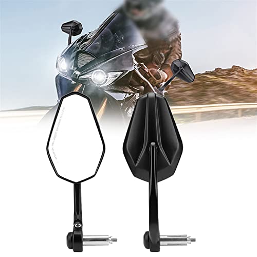 JGANRF 22 Mm 7/8 Zoll Für R1200GS Adventure 2009 F800 GS F650GS K 1200 S 800GS Motorrad Lenkerendenspiegel von JGANRF