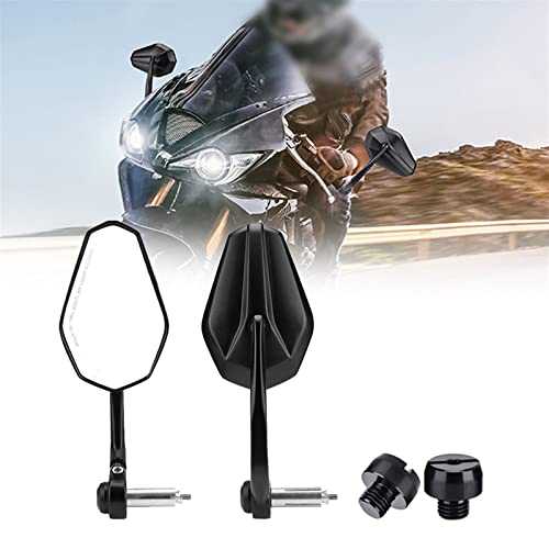 JGANRF 22 Mm 7/8 Zoll Für R1200GS Adventure 2009 F800 GS F650GS K 1200 S 800GS Motorrad Lenkerendenspiegel von JGANRF