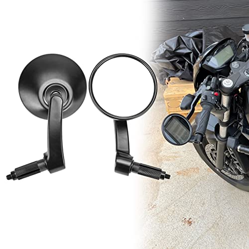 JGANRF Motorrad Für Sportster 883 Dyna Touring Glide Chopper 7/8 "Lenker Lenkerendenspiegel Seite Rückansicht Seitenspiegel von JGANRF
