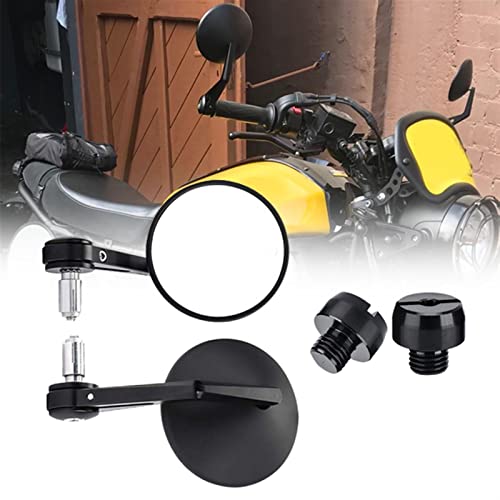 JGANRF Motorrad Spiegel Für Shadow 600 Msx 125 Cb500x Für K1 GSX-R1000 GSX-R600 GSX-R750 CNC Motorrad Rückspiegel von JGANRF