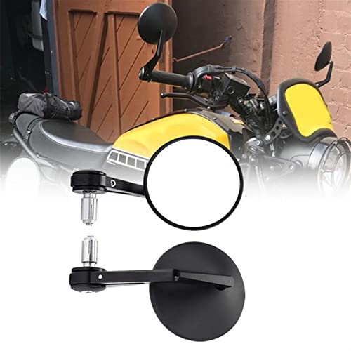 JGANRF Motorrad Spiegel Für Shadow 600 Msx 125 Cb500x Für K1 GSX-R1000 GSX-R600 GSX-R750 CNC Motorrad Rückspiegel von JGANRF