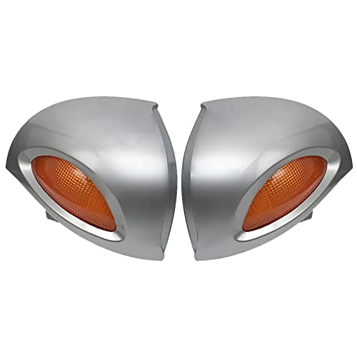 JGANRFür R1100 RT R1100 RTP R1150 RT Silber Motorrad Rückspiegel Blinker Lichter Abdeckung Motocross Spiegel Shell Case JGANRFür R1100 RT R1100 RTP R1150 RT Silber Motorrad Rückspiegel Blinker Lichter Abdeckung Motocross Spiegel Shell Case von JGANRF