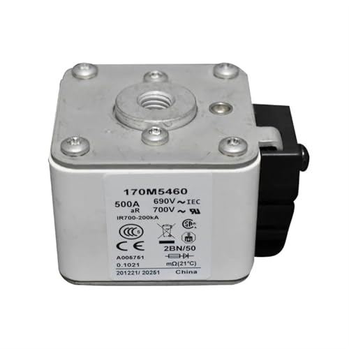 JGGCKNOGG 170M5967 170M5968 170M5969 170M5970 Hochspannungs-Sicherungssockel-Sicherungskern (Size : 170M5970) von JGGCKNOGG