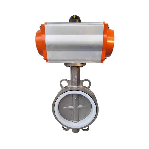 JGGCKNOGG D671F-16P pneumatische Absperrklappe mit Klemme DN100 DN125(AT-DN125) von JGGCKNOGG