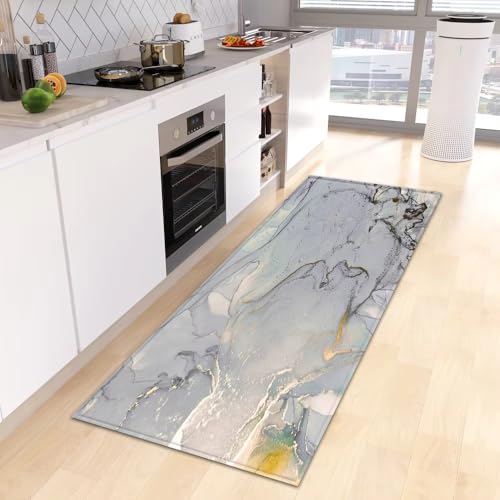 JGGXHM Fußmatte für den Eingangsbereich, Küchenteppich, Schlafzimmer, Boden, Balkon, Dekoration, Langer Teppich, für Zuhause, Badezimmer, Tür, Flur, rutschfeste Fußmatte (70 x 150 cm) von JGGXHM