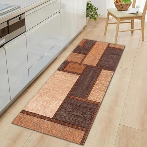 JGGXHM Küchenbodenmatte Wohnzimmer Balkon Kinder Schlafzimmer Dekoration Teppich Haus Bad Flur Eingangstür Rutschfester Fußteppich 60x180cm von JGGXHM