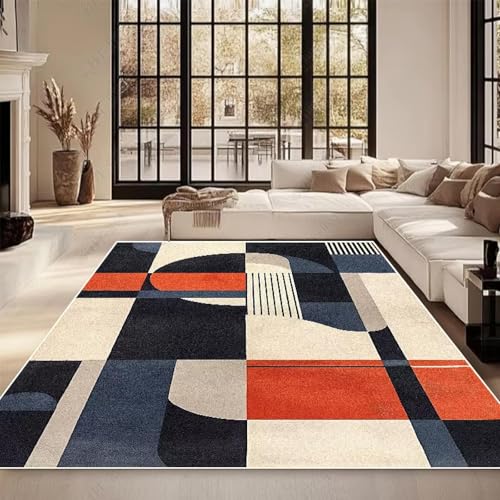 JGGXHM Moderne Dekoration Wohnzimmer Teppich Mode Geometrisches Design Große Teppiche Schlafzimmer Rutschfester Teppich Flur Sofa Seitenfußmatten 40x60cm JGGXHM Moderne Dekoration Wohnzimmer Teppich Mode Geometrisches Design Große Teppiche Schlafzimmer Rutschfester Teppich Flur Sofa Seitenfußmatten 40x60cm von JGGXHM