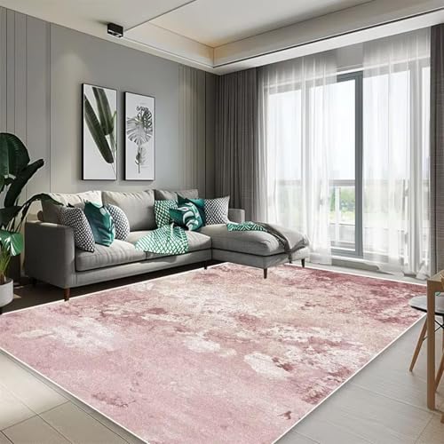 JGGXHM Moderner Luxus-Teppich Wohnzimmer Home Decoration Abstrakter Sofabereich rutschfeste Teppiche Schlafzimmer Kinder Nachttisch Weiche Bodenmatte 100x150cm von JGGXHM