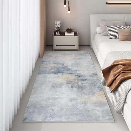 JGGXHM Moderner Schlafzimmerdekor-Teppich, leichte Luxus-Teppiche für Wohnzimmer, Plüsch-Nachttischmatte, Flauschiger, weicher Garderobenteppich 60x170cm JGGXHM Moderner Schlafzimmerdekor-Teppich, leichte Luxus-Teppiche für Wohnzimmer, Plüsch-Nachttischmatte, Flauschiger, weicher Garderobenteppich 60x170cm von JGGXHM