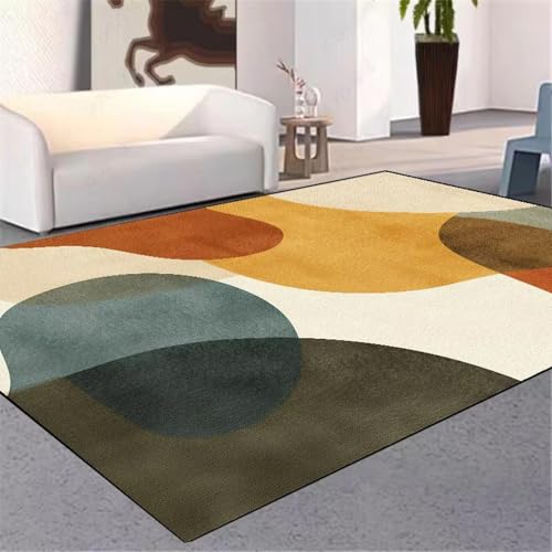 JGGXHM Moderner geometrischer Abstraktions-großer Teppich für Wohnzimmer-Dekor-Bereichsteppich, weiche Teppiche für Schlafzimmer, leichte Luxus-Lounge-Fußmatte 80x150cm JGGXHM Moderner geometrischer Abstraktions-großer Teppich für Wohnzimmer-Dekor-Bereichsteppich, weiche Teppiche für Schlafzimmer, leichte Luxus-Lounge-Fußmatte 80x150cm von JGGXHM