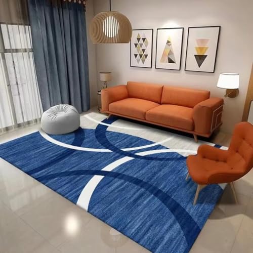 JGGXHM Nordischer geometrischer Teppich für Wohnzimmer, Heimdekoration, Sofa, Tisch, große Teppiche, Schlafzimmer, Fußmatte, rutschfeste Bodenmatte, waschbar 140x200cm JGGXHM Nordischer geometrischer Teppich für Wohnzimmer, Heimdekoration, Sofa, Tisch, große Teppiche, Schlafzimmer, Fußmatte, rutschfeste Bodenmatte, waschbar 140x200cm von JGGXHM