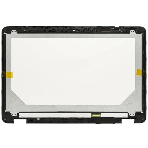 JGHFReW 15. 6 Zoll 1366x768 LCD-Touchsbildschirm Anzeige Assembly TPAY15611A-01X mit Rahmengierkräfel kompatibel mit Transformator TP501 TP501UA-Serie Laptops von JGHFReW