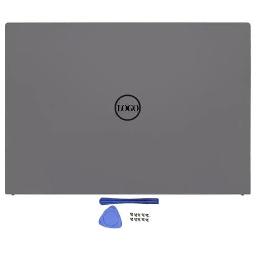 JGHFReW ErsatzlCD -Bildschirm Rückseite Abdeckung vordere Lünette Palmrest Bottom Case kompatibel mit Vostro 5310 V5310 Laptop -Teilen(Silver Grey A Cover) von JGHFReW