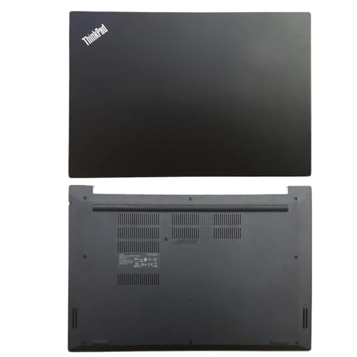JGHFReW ErsatzlCD -Rückzugabdeckung Vorderer Benzin Palmrest Upper Keyboard Base Basis Gehäuse Teil mit E580 E585 Laptop -Hülle kompatibel(LCD Back Bottom) von JGHFReW