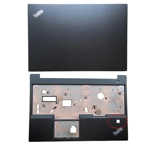 JGHFReW ErsatzlCD -Rückzugabdeckung Vorderer Benzin Palmrest Upper Keyboard Base Basis Gehäuse Teil mit E580 E585 Laptop -Hülle kompatibel(LCD Back Palmrest) von JGHFReW