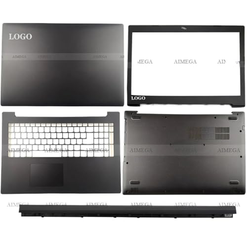 JGHFReW Kompatible Ersatzteile Kompatibel mit 320C 320C-15 320C-15IKB-Laptop umfassen LCD-Rückzugsabdeckungsscharnier-Abdeckungen Palmrest und Bottom Case(ABCD Set) von JGHFReW