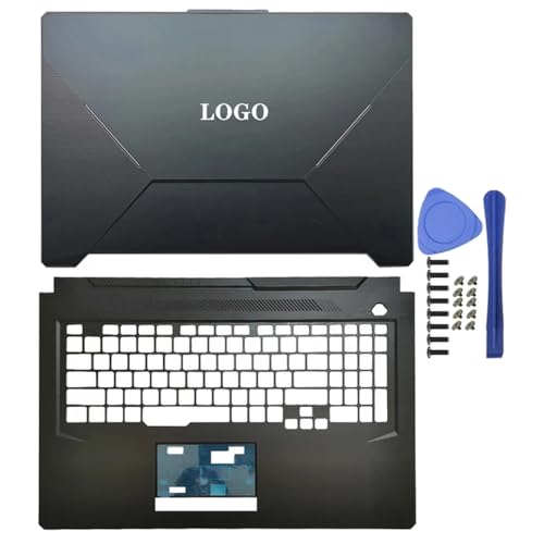 JGHFReW Kompatible Laptop -Hülle Kompatibel mit F17 FA706 FA706U FX706 FX706U FX706HE HM LI Modelle DER LCD -Vorderletz Scharniere Palmrest Base(AC Cover) von JGHFReW
