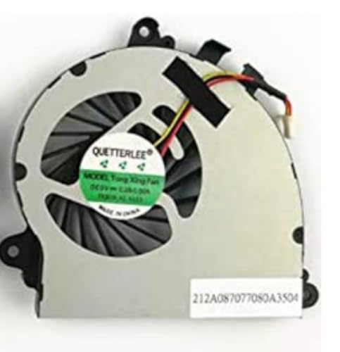 JGHFReW Kompatibler Kühllüfterersatz Kompatibel mit GS72 GS72 6qd GS72 Stealth Pro GS70 2OD GS70 2PE GS70 ONC GS70 MS-1771 CPU- und GPU-Kühllüfter-Set von 2 von 2(CPU) von JGHFReW