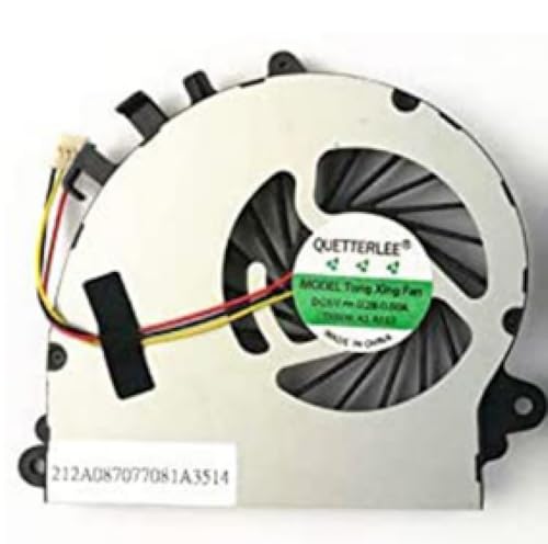 JGHFReW Kompatibler Kühllüfterersatz Kompatibel mit GS72 GS72 6qd GS72 Stealth Pro GS70 2OD GS70 2PE GS70 ONC GS70 MS-1771 CPU- und GPU-Kühllüfter-Set von 2 von 2(GPU) von JGHFReW