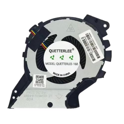 JGHFReW Kompatibler Kühllüfterersatz Kompatibel mit ZHAN99 65 G1 TPN C134 15V G5 Serie Laptops Anpassungsnummern L25223 001 L25224 001 DFS501105PR0 CPU GPU -Lüfter(GPU Fan) von JGHFReW
