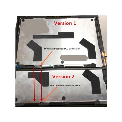 JGHFReW LCD -Anzeigefeld kompatibel mit Pro 7 Touchscreen Digitizer 1866 2736x1824 Ersatzteil(Version 2) von JGHFReW