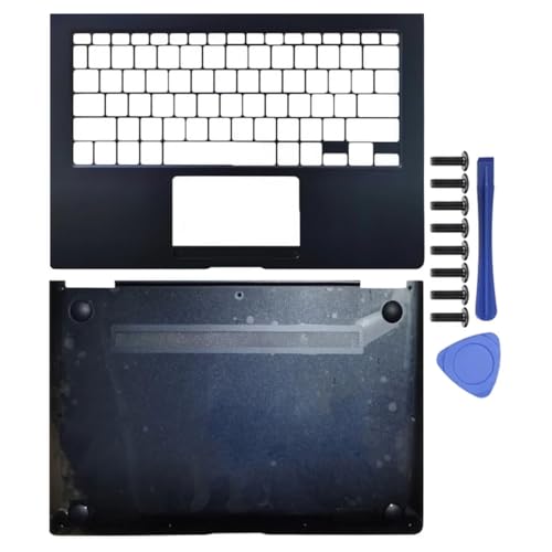 JGHFReW LCD -Bildschirm Rückseite Abdeckung vordere Letztleine Palmrest Bottom Case kompatibel mit Zenbook S UX391 UX391U UX391UA UX391FA Laptop -Ersatzteile(Blue CD Cover) von JGHFReW