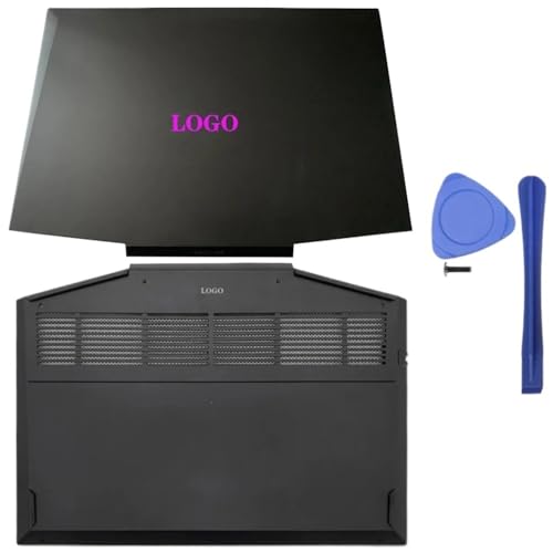 JGHFReW LCD-Rückzugabdeckung vordere Letzscharniere Palmrest Bottom Case kompatibel mit 15-DK-Laptop-Modellnummern L56914-001 L57593-001 L65255-001 Ersatzteile(AD Cover) von JGHFReW