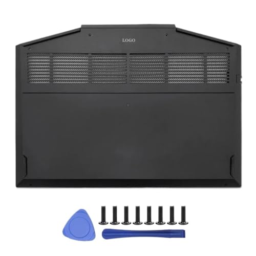 JGHFReW LCD-Rückzugabdeckung vordere Letzscharniere Palmrest Bottom Case kompatibel mit 15-DK-Laptop-Modellnummern L56914-001 L57593-001 L65255-001 Ersatzteile(D Cover) von JGHFReW