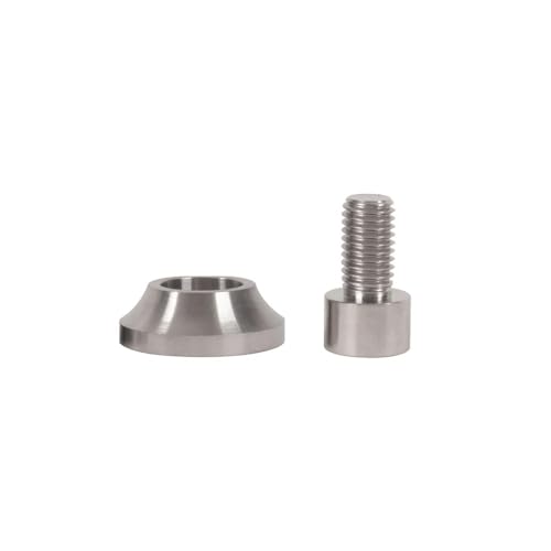 JGHFReW Motorrad -Frontachse -Waschmaschine und Bolzenset Kompatibel mit K75 K100 K1 -Modelle, die mit Stilbikes kompatibel sind(Silver) von JGHFReW