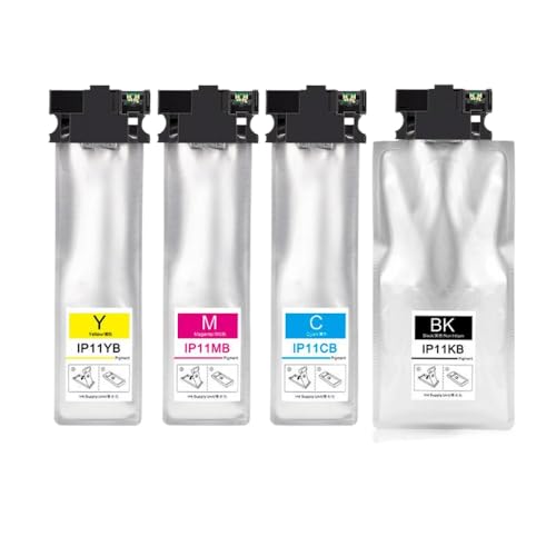 JGHFReW Tintenbeutel-Set Kompatibel mit kompatible PX-S887 PX-M887F S887 M887F Pigmenttintenpatronen, 2er-Pack von JGHFReW