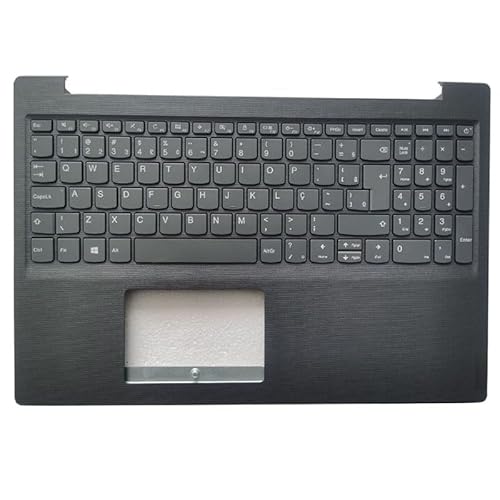 JGHFReW V15 IIL IGL ADA IKB IWL Laptop Keyboard Palmrest oberer Teil kompatibel mit den US -britischen französischen spanischen brasilianischen italienischen Layout(BR NO Backlit) von JGHFReW