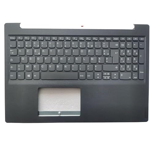 JGHFReW V15 IIL IGL ADA IKB IWL Laptop Keyboard Palmrest oberer Teil kompatibel mit den US -britischen französischen spanischen brasilianischen italienischen Layout(FR NO Backlit) von JGHFReW