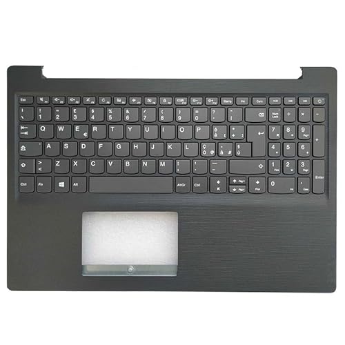 JGHFReW V15 IIL IGL ADA IKB IWL Laptop Keyboard Palmrest oberer Teil kompatibel mit den US -britischen französischen spanischen brasilianischen italienischen Layout(IT NO Backlit) von JGHFReW
