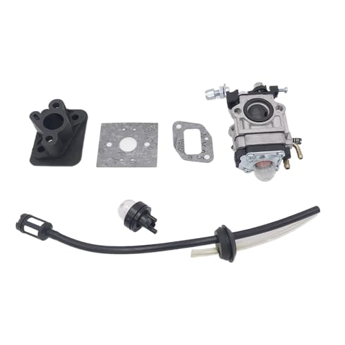 Vergaserbasisanschlussansaugansaugfuppelschlauch-Schlauch kompatibel mit 43CC 52CC-Modellen 40-5 BC430 CG430 40-5 CG520 1E40F-5 44F-5 Vergaserbasisanschlussansaugansaugfuppelschlauch-Schlauch kompatibel mit 43CC 52CC-Modellen 40-5 BC430 CG430 40-5 CG520 1E40F-5 44F-5 von JGHFReW