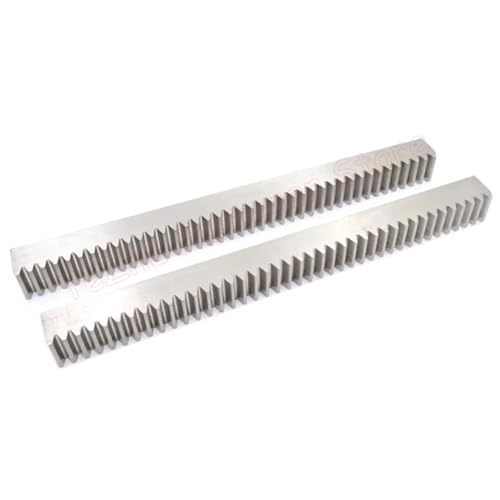 1 Stück 304 Edelstahl 0,5/0,8/1/1,5/2 Modul Gerade Zähne Antriebszahnstange Länge 300/500mm 0,5 M 0,8 M 1 M 1,5 M 2 M(1.5M 20x20x300mm) von JGODGQPM