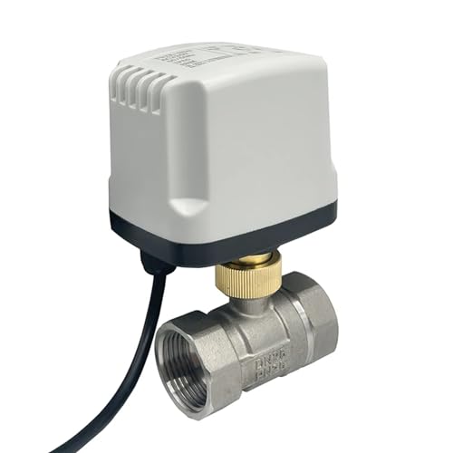 1 Zoll 304 Edelstahl Motorisiertes Kugelventil 3-Draht 2 Steuerung Elektrisches Kugelventil 1St(24VDC_CR02) von JGODGQPM