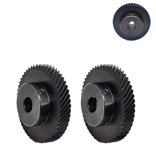 1M 72 80 Zähne Schrägverzahnung 45 Grad 1 Modul 72T 80T Stahlzahnrad Bohrung 10 12 14 15 16 17-25mm 1St(20mm-keyway 6x2.8mm,72 Teeth-Right Hand) von JGODGQPM