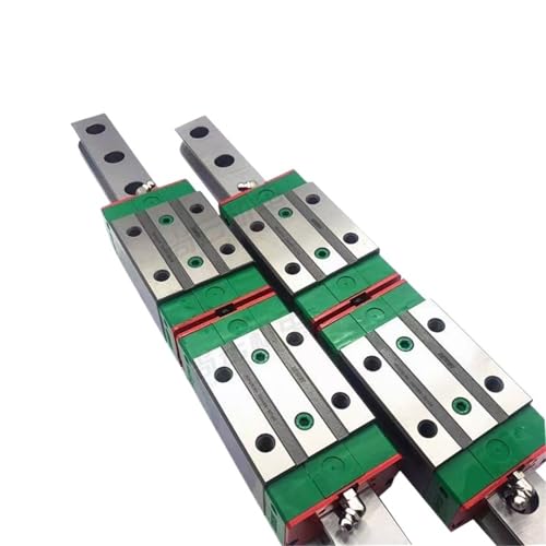 2 Stück RGH25HA Blöcke + 1 Stück RGH25 Schiene Länge 1000mm Linearrollenführung von JGODGQPM