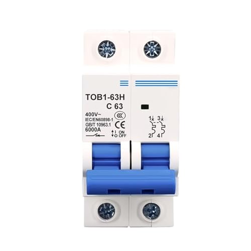 2P 25A 400V~ 50HZ/60HZ Leistungsschalter AC MCB Leistungsschalter Typ C 1St(50A) von JGODGQPM