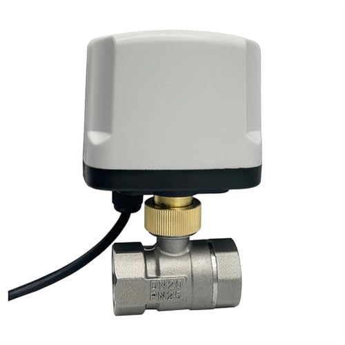 3/4 Zoll 304 Edelstahl Motorisiertes Kugelventil 3-Draht 2 Steuerung Elektrisches Kugelventil 1St(24VDC_CR02) von JGODGQPM