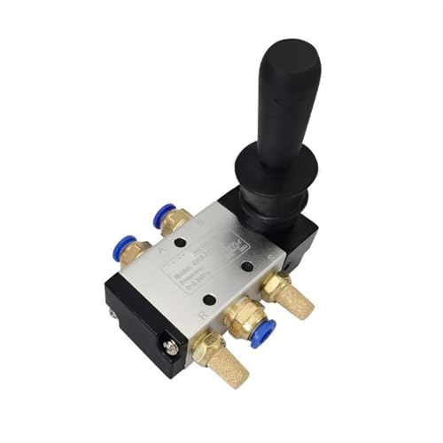 4HA210-08 4HA310-10 4HA410-15 Automatisches Reset-Luftpneumatisches Steuerventil 5/2 durch manuelle Hebelbedienung 4H210-08 4H310-10 1 Stücke(6mmFittings,4HA310-10 Self Reset) von JGODGQPM
