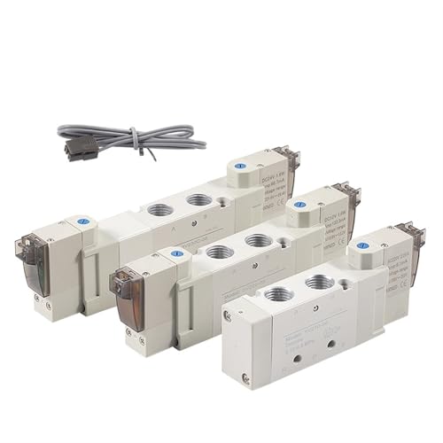 5V210-08/5V220-08/4V230C-08 Pneumatisches Zwei-Positionen-Fünf-Wege-Magnetventil 1 Stücke(5V110-06A-050,DC24V) von JGODGQPM